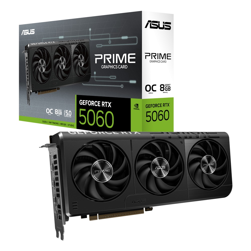 ASUS Prime GeForce RTX 5060 OC Edition 8GB