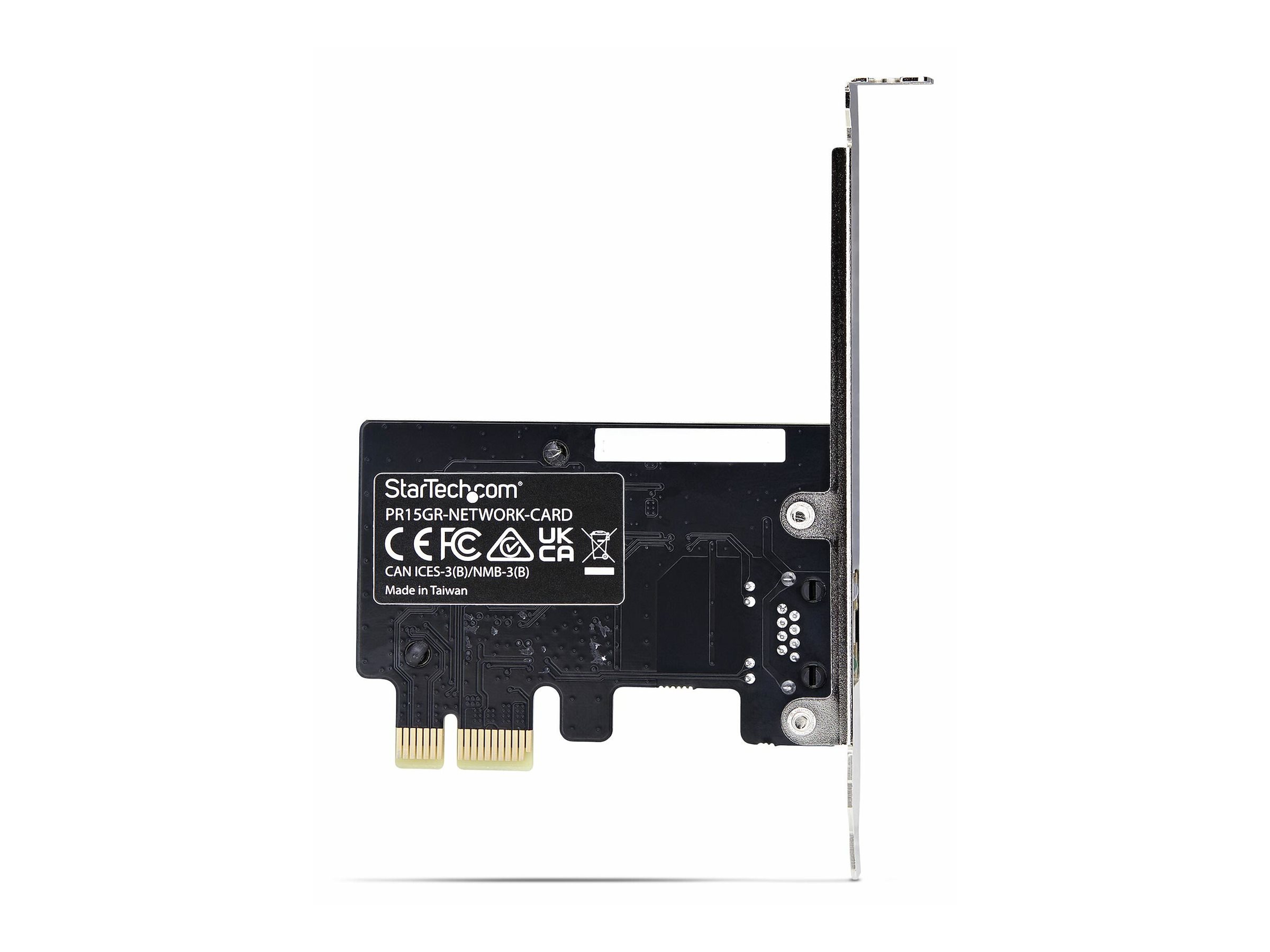 StarTech.com 1-Port 5G Gigabit PCIe Network Adapter Card, TAA Compliant Netværksadapter PCI Express 3.1 x1 5Gbps