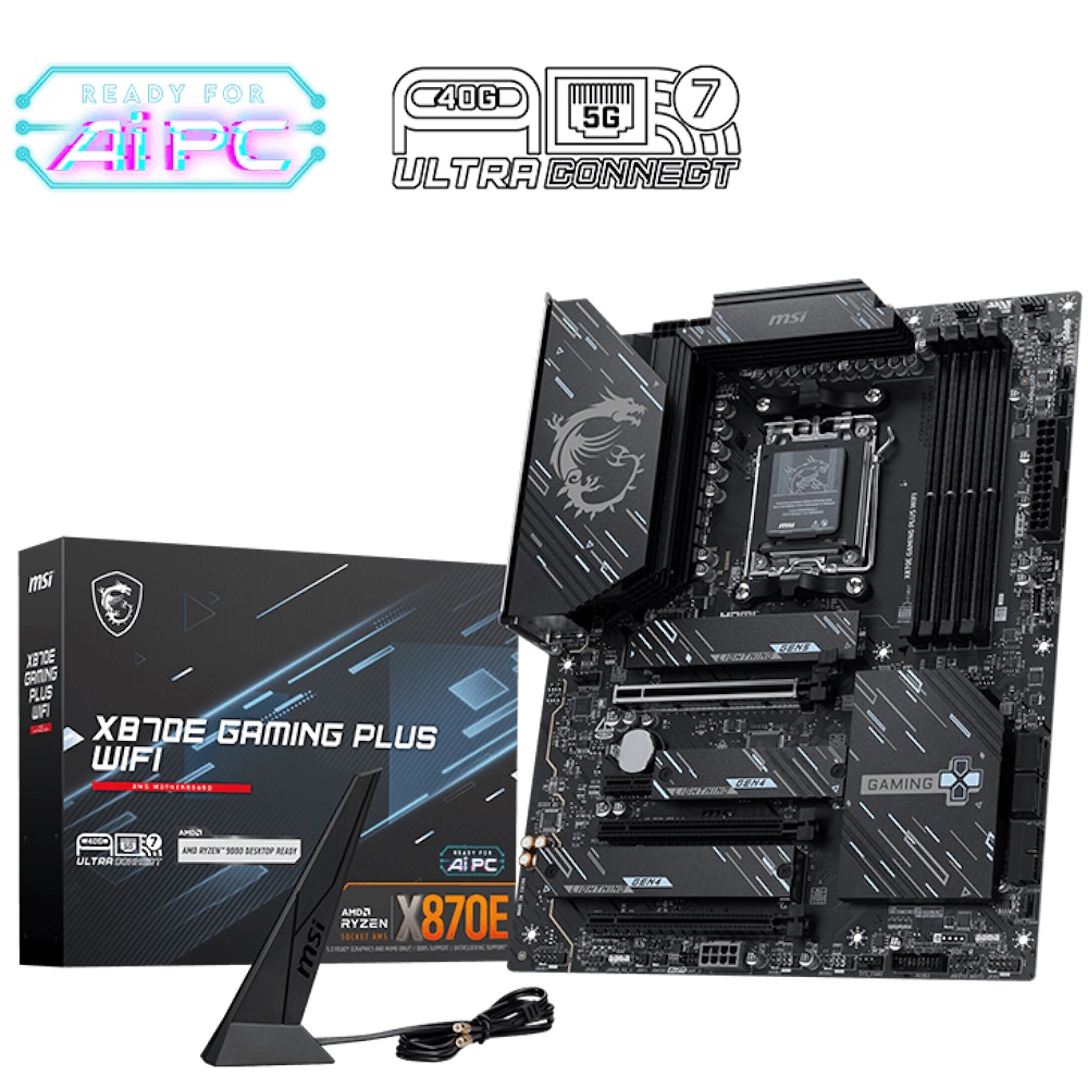 MSI X870E Gaming Plus WIFI ATX AM5