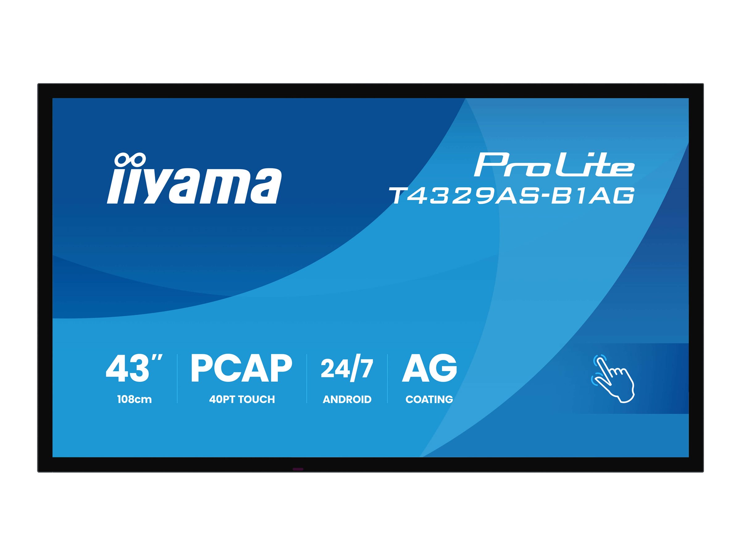 iiyama ProLite T4329AS-B1AG 43 Digital skiltning 3840 x 2160