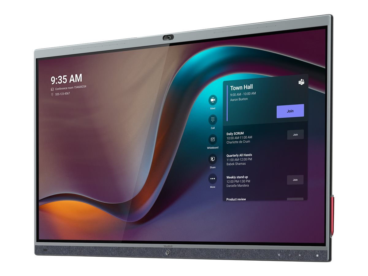 Yealink MeetingBoard 86 Pro LED-bagbelyst LCD fladt paneldisplay 3840 x 2160 86