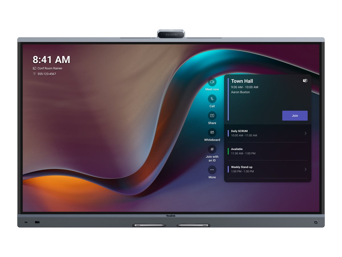 Yealink MeetingBoard 75 Pro 75 Interaktiv kommunikation 3840 x 2160