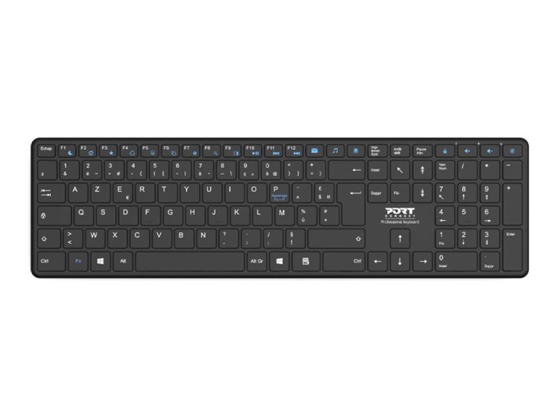 PORT Connect OFFICE PRO Tastatur Saks Trådløs Nordisk