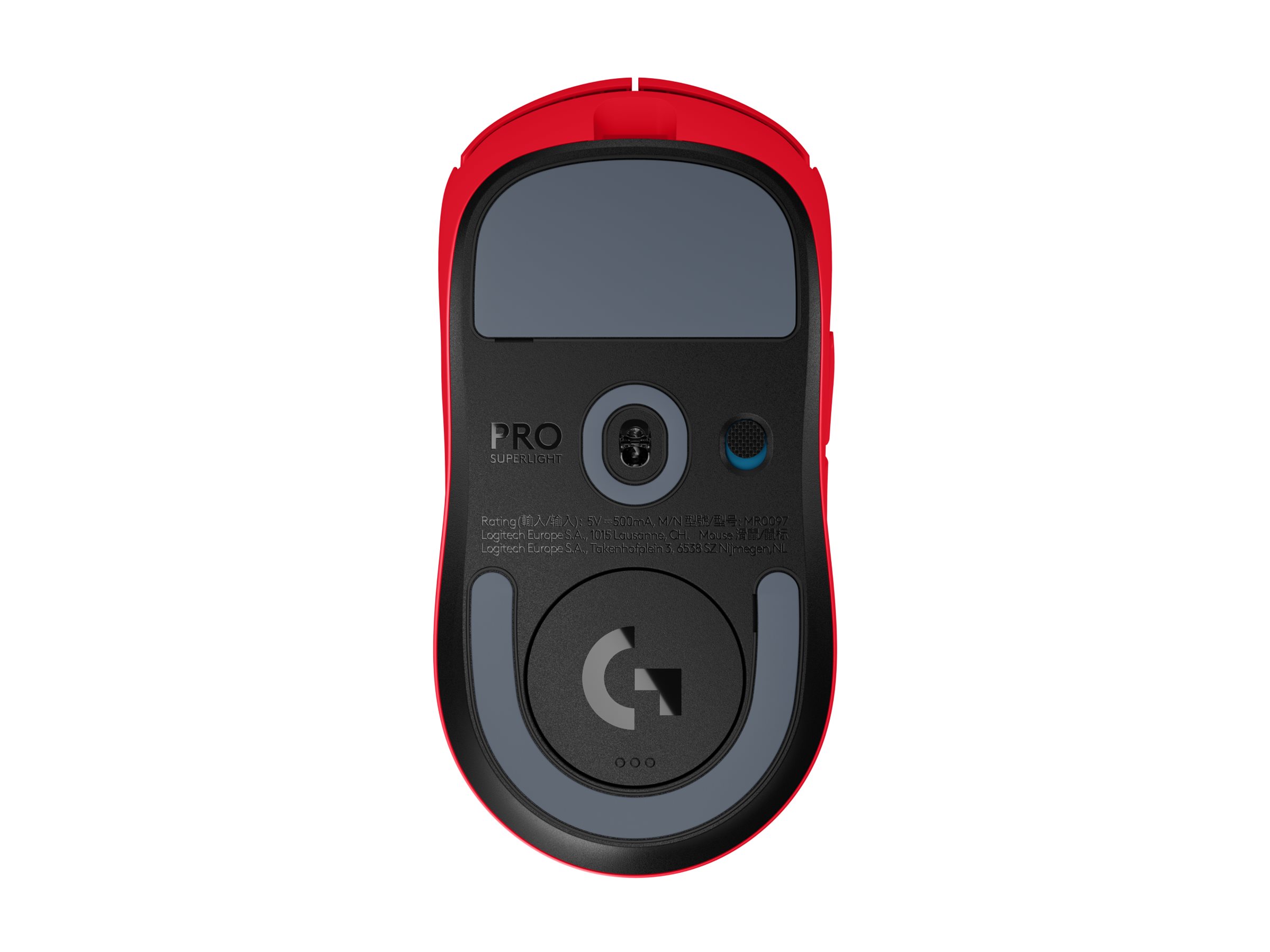 Logitech G PRO X SUPERLIGHT 2 SE Optisk Trådløs Rød