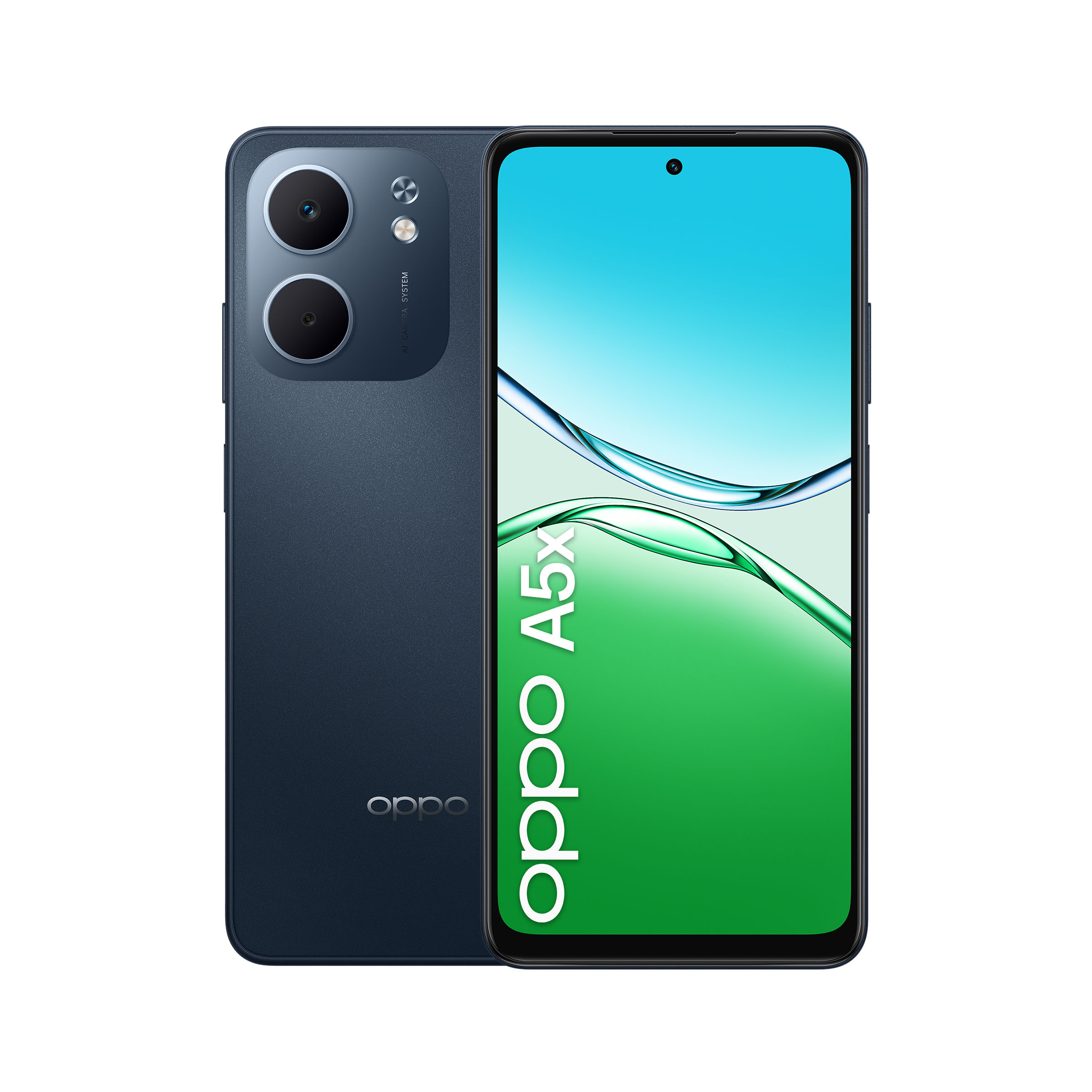 OPPO A5x 6,7 128GB Sort