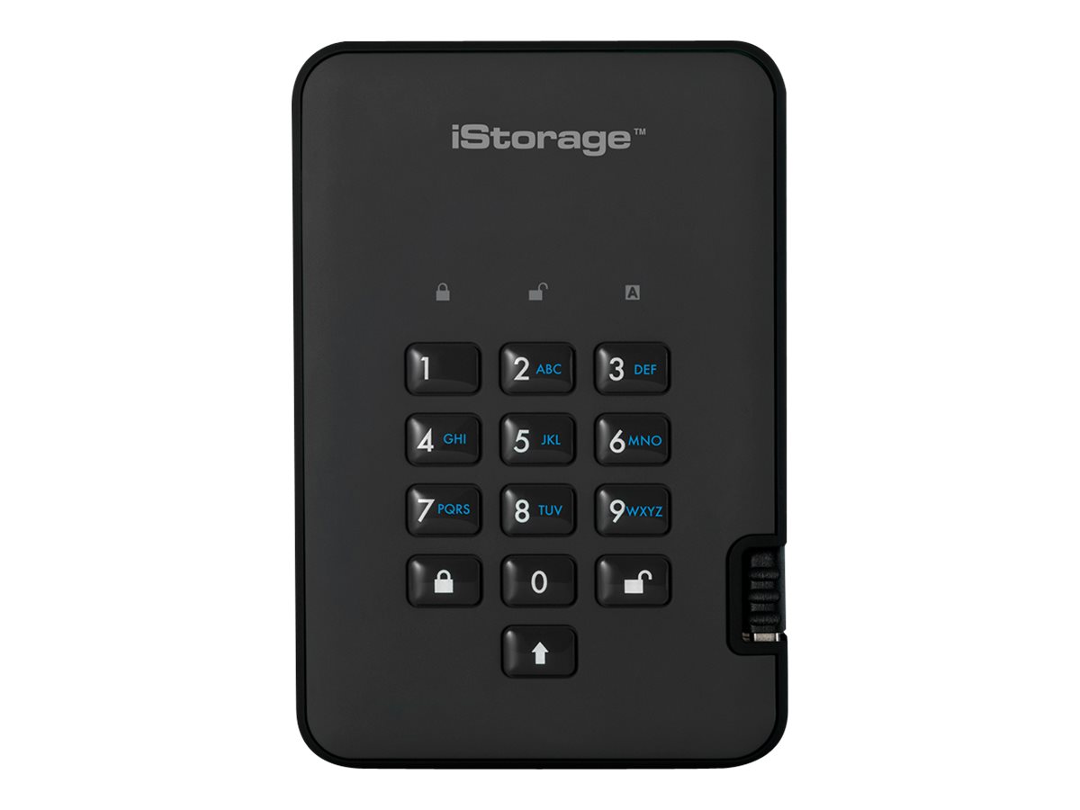 iStorage diskAshur² Harddisk 4TB USB 3.1 Gen 1 5400rpm