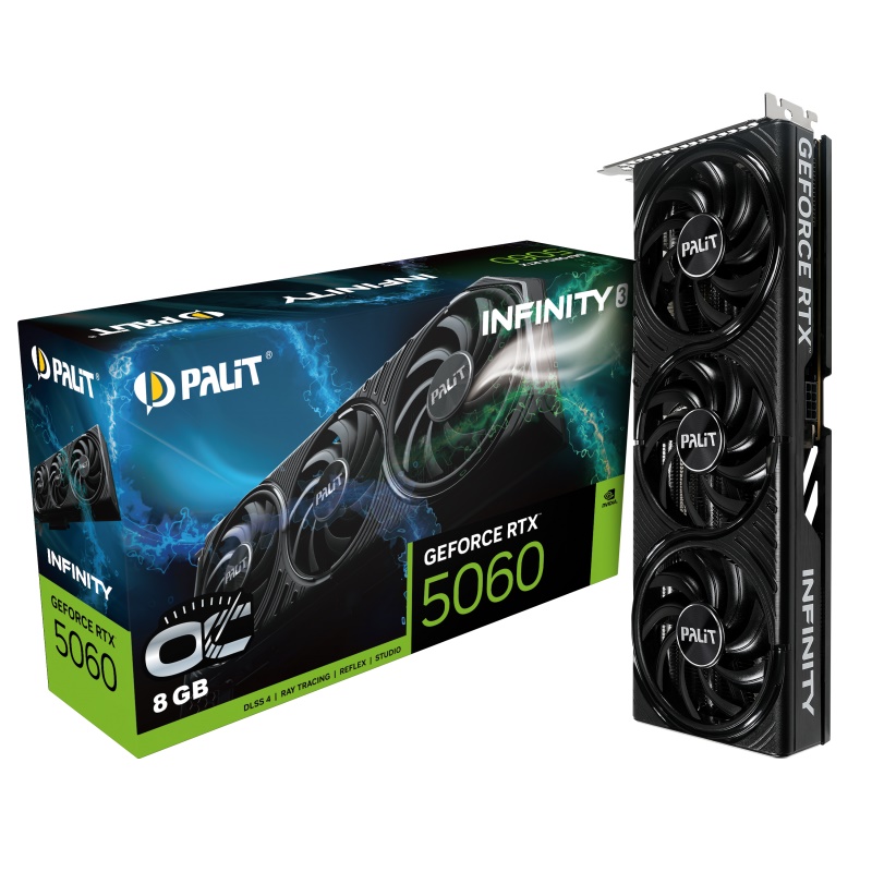 Palit GeForce RTX 5060 Infinity 3 OC 8GB