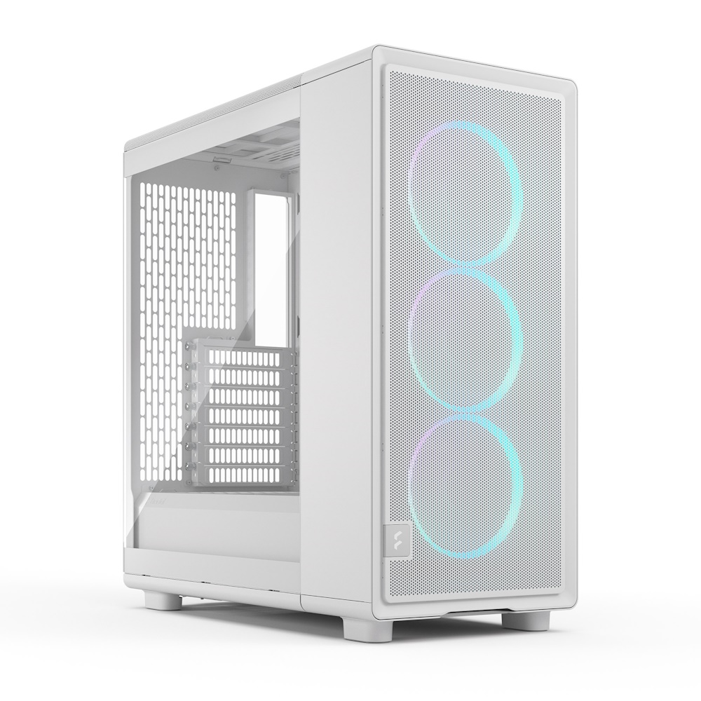 Fractal Design Epoch White TG RGB Clear Tint