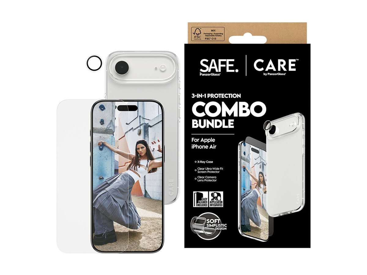 CARE by PanzerGlass Beskyttelsescover Klar Apple iPhone Air