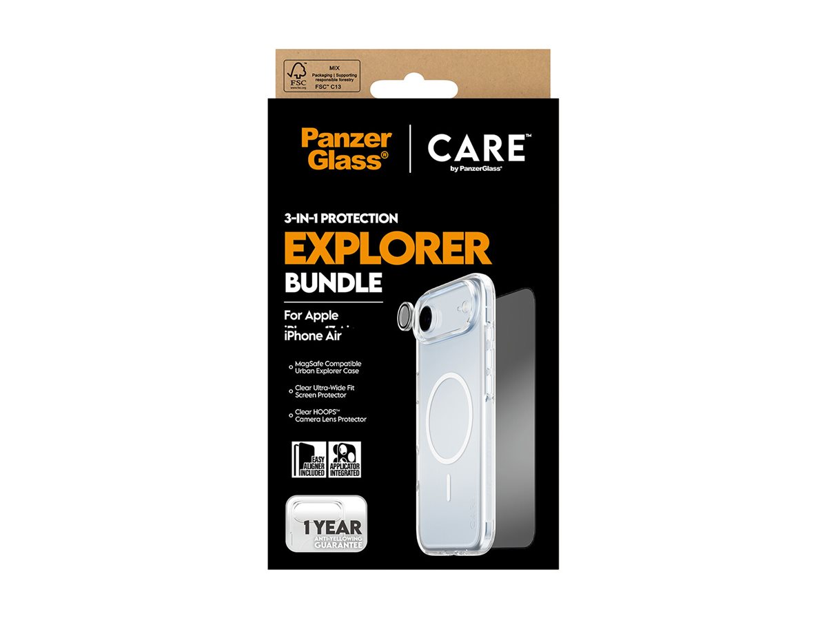 CARE by PanzerGlass Beskyttelsescover Klar Apple iPhone Air