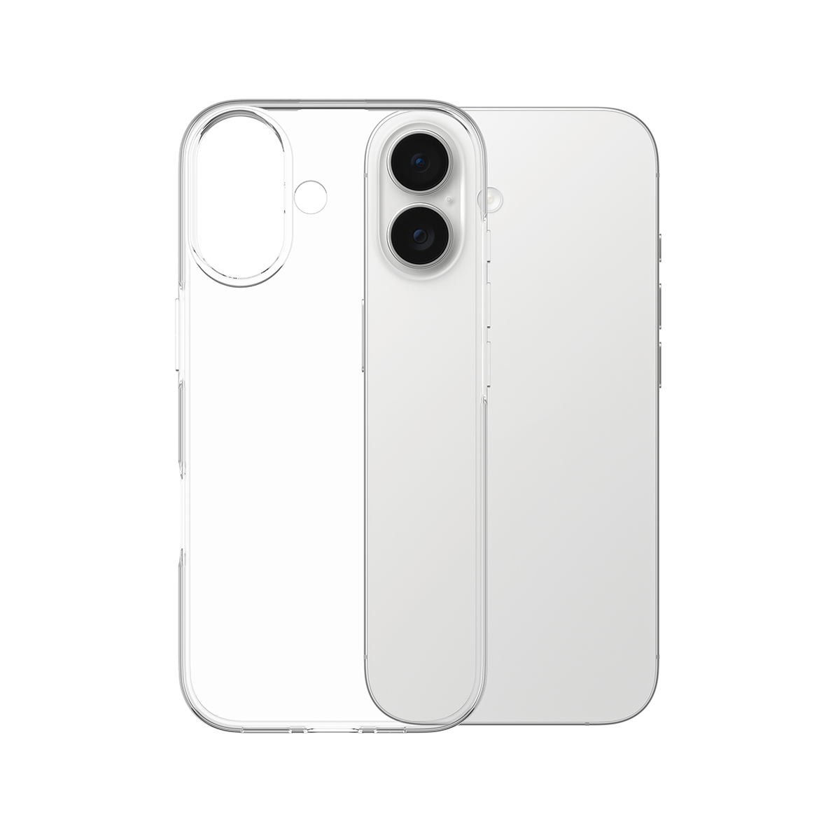 PanzerGlass SAFE. by TPU Case Transparent iPhone 17 Beskyttelsescover Transparent