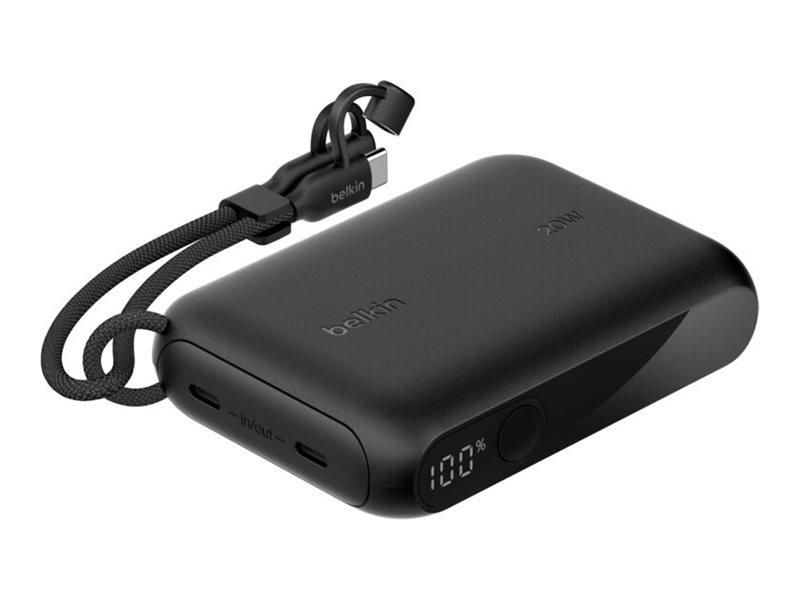Belkin BoostCharge Powerbank 10000mAh 20Watt 1xUSB-C Sort