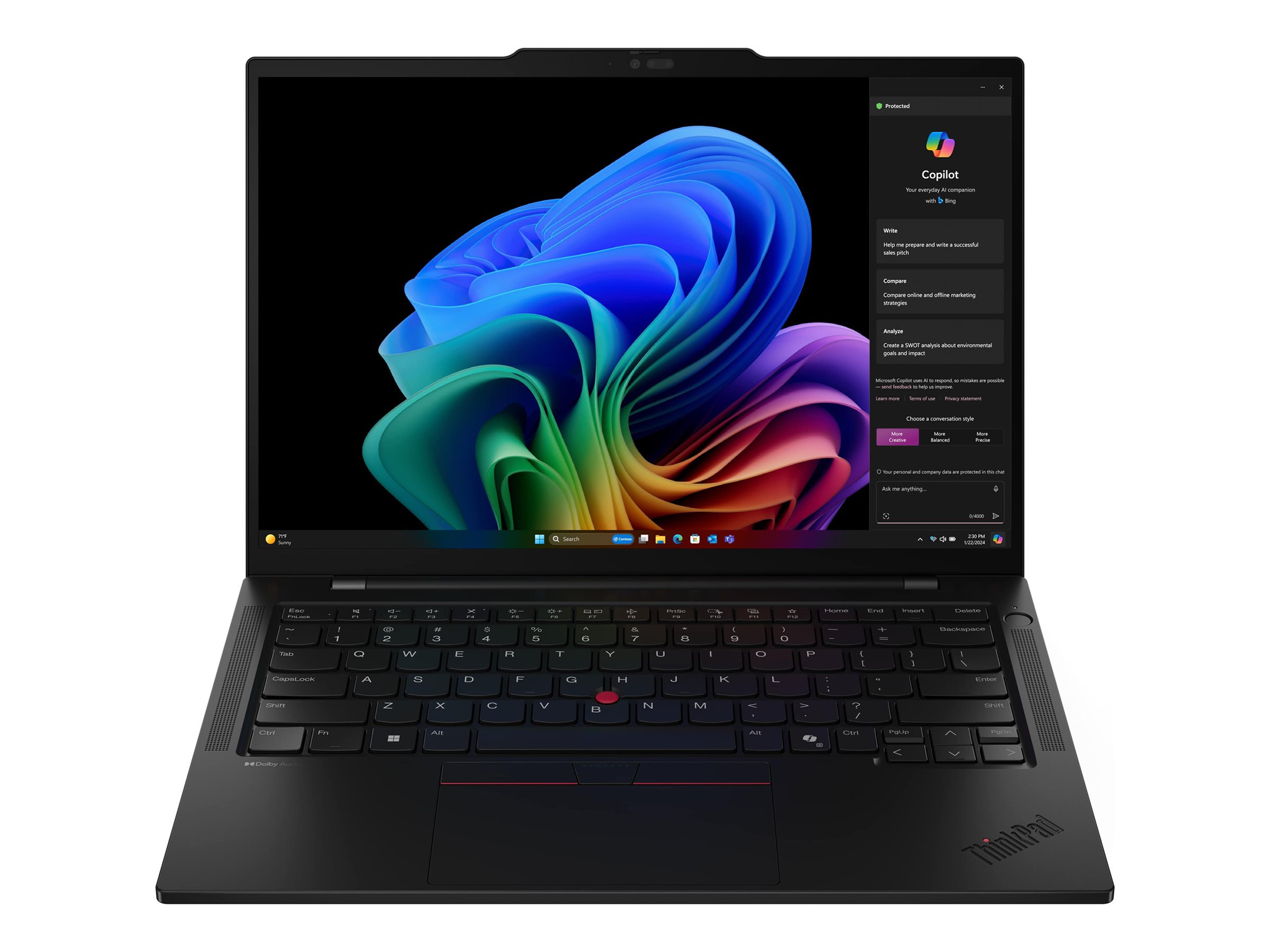 Lenovo ThinkPad T14s Gen 6 (Intel) 14 1920 x 1200 (WUXGA) 255U 32GB 1TB Intel Graphics Windows 11 Pro