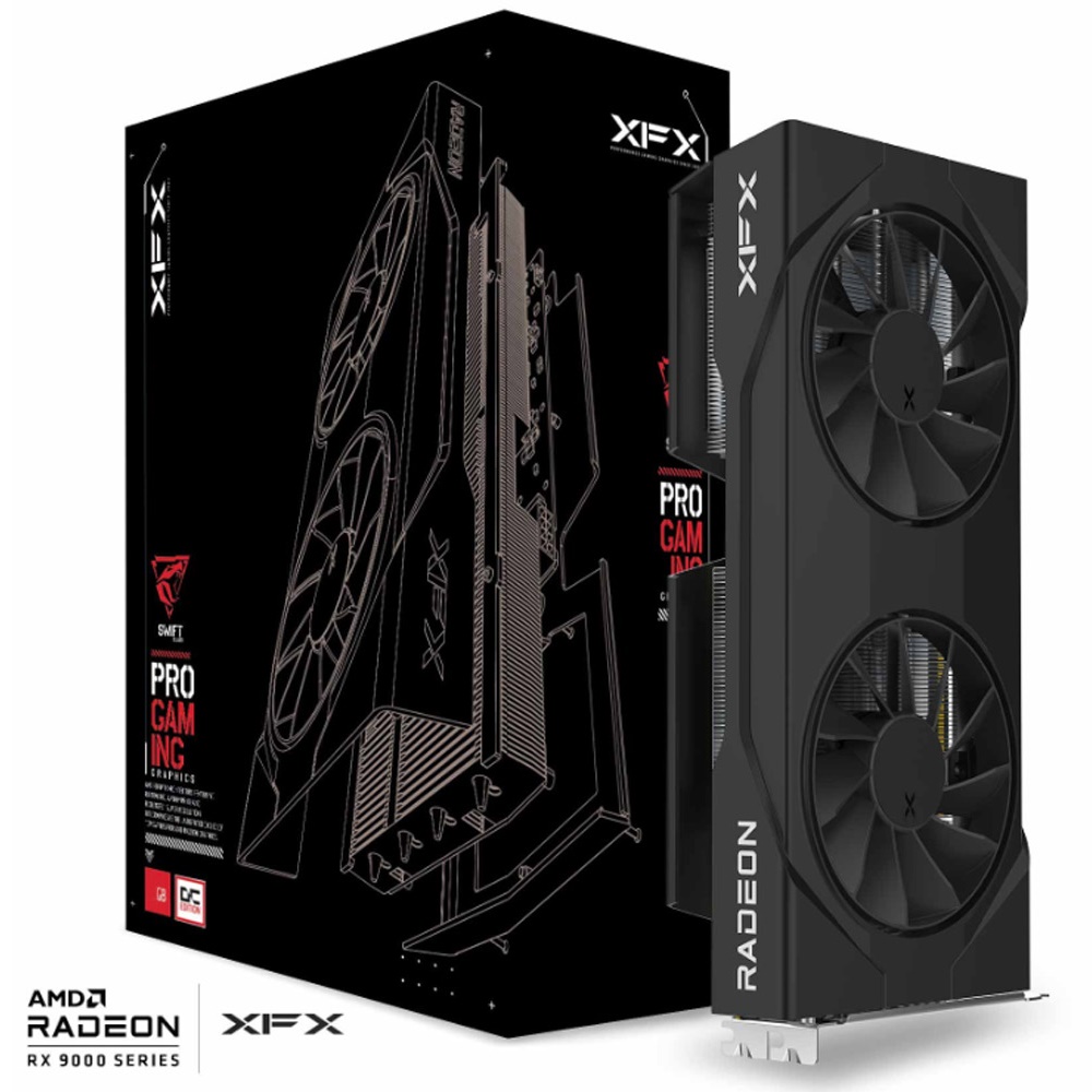 XFX Swift AMD Radeon RX 9060 XT OC Gaming Edition 8GB