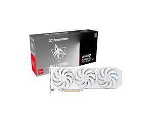 PowerColor Radeon RX 9060 XT Hellhound Spectral White 16GB GDDR6 RAM Retail