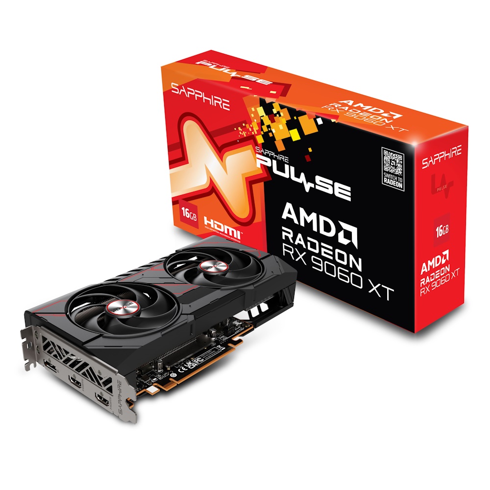 Sapphire Pulse Radeon RX 9060 XT OC 16GB