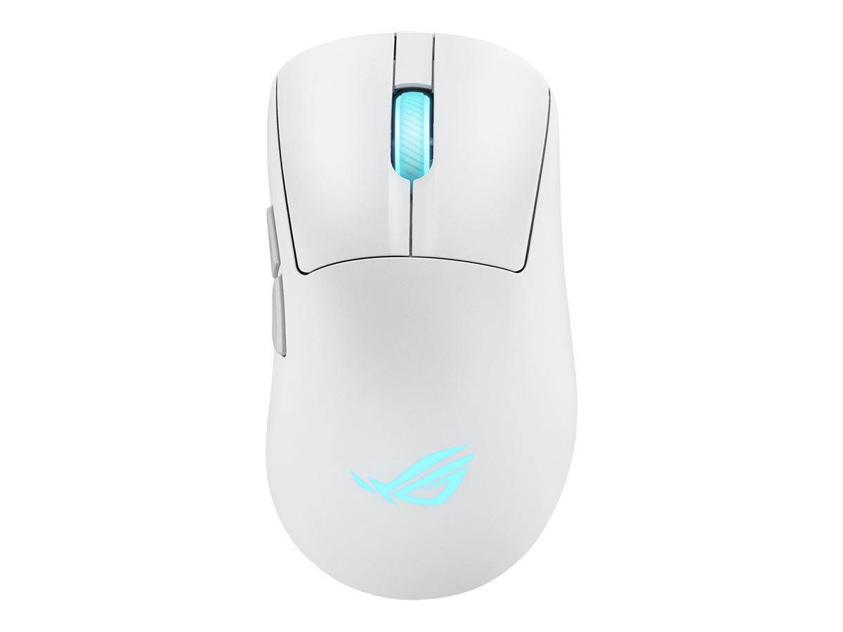 ASUS ROG Keris II Origin Optisk Trådløs Kablet Hvid