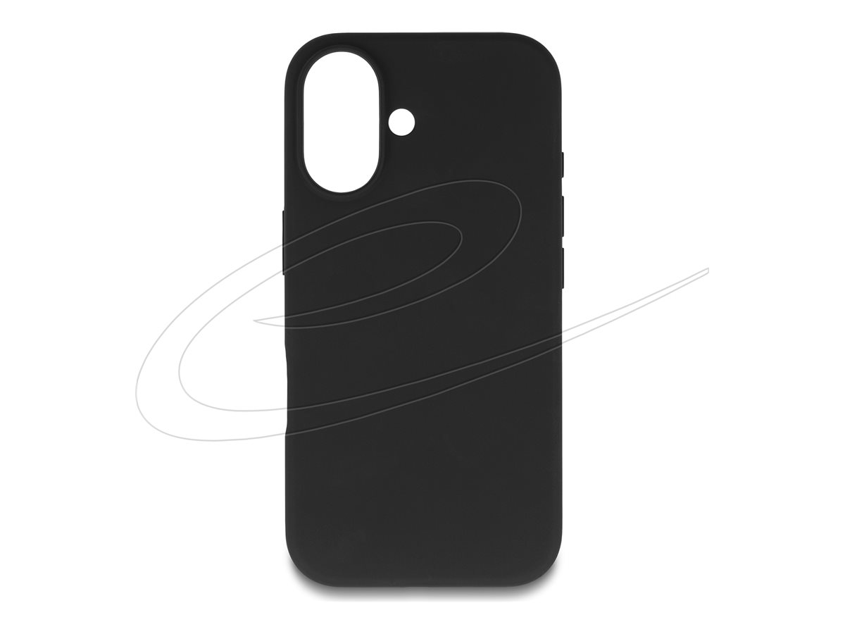 Delock Beskyttelsescover Sort Apple iPhone 16