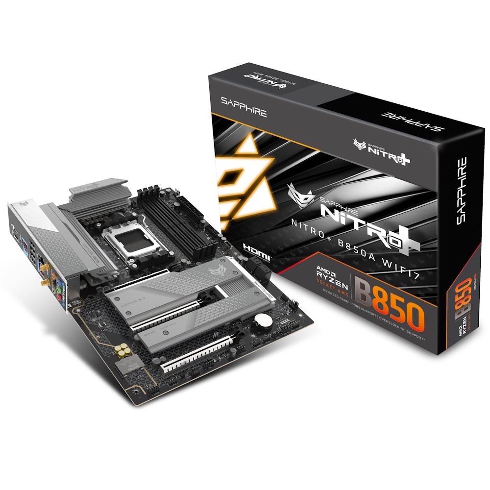 Sapphire Nitro+ B850A WiFi 7 ATX AM5