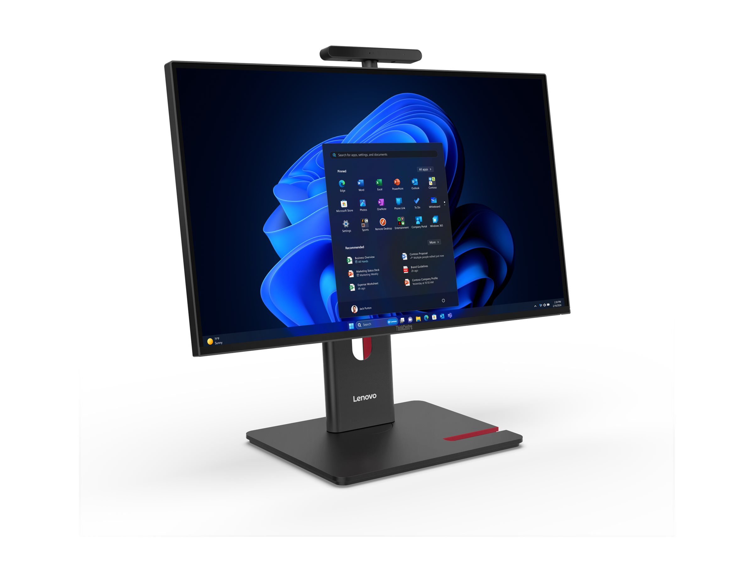 Lenovo ThinkCentre M90a Gen 6 13AT AIO Core Ultra 7 265 32GB 512GB Intel Graphics Windows 11 Pro