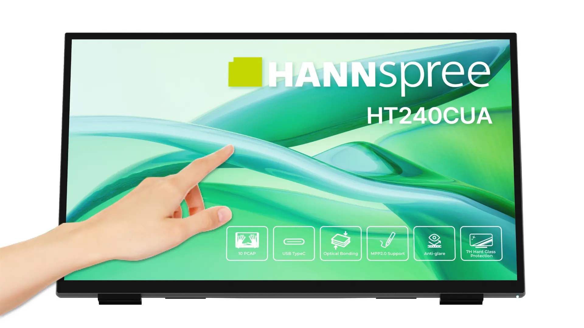 Hannspree HT240CUA 24 VA 1920 x 1080 (Full HD) DisplayPort HDMI 100 Hz