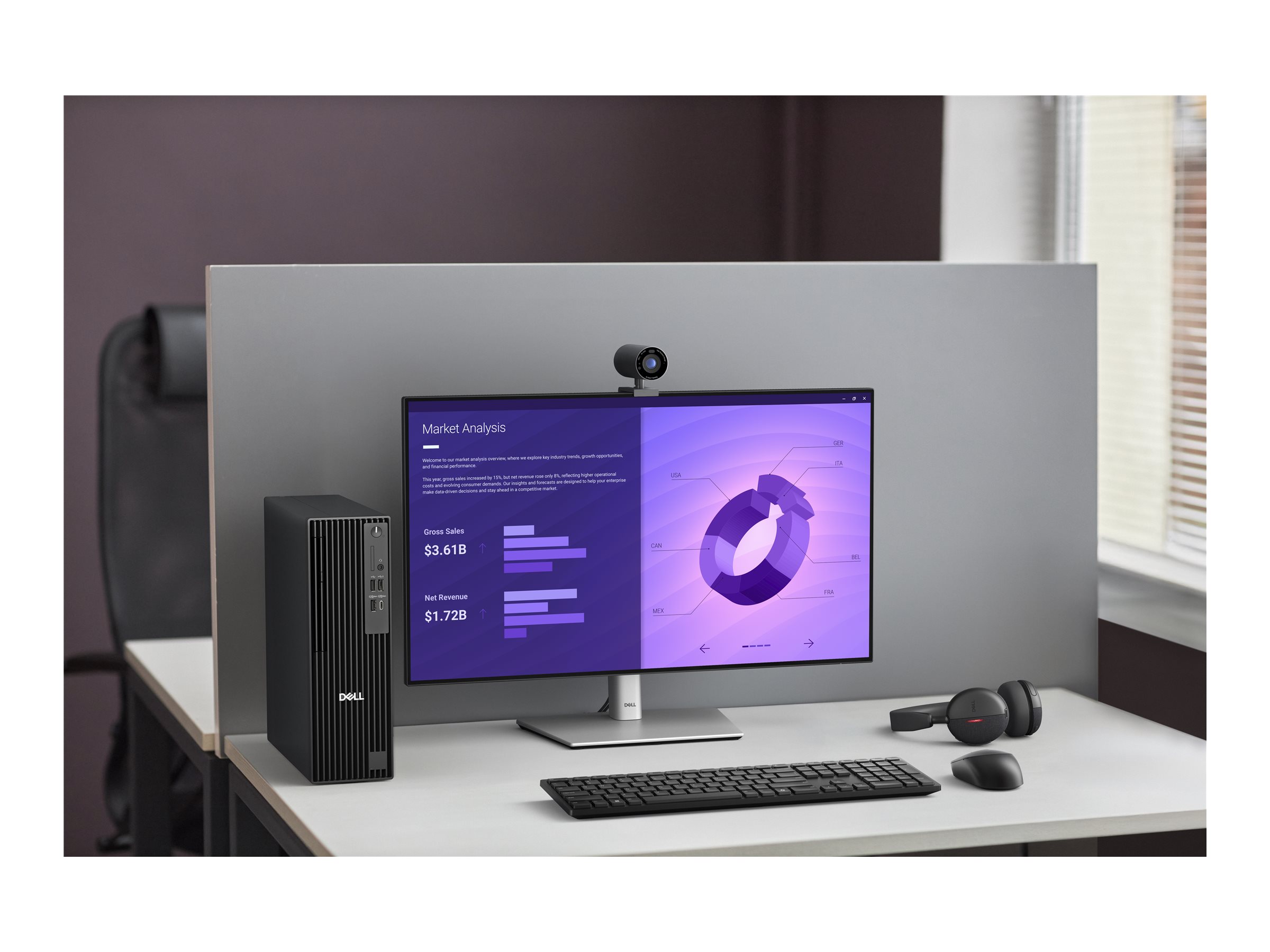 DELL Pro QBS1250 Plus Slim PC Intel Core Ultra 7 32GB 512GB Windows 11 Pro