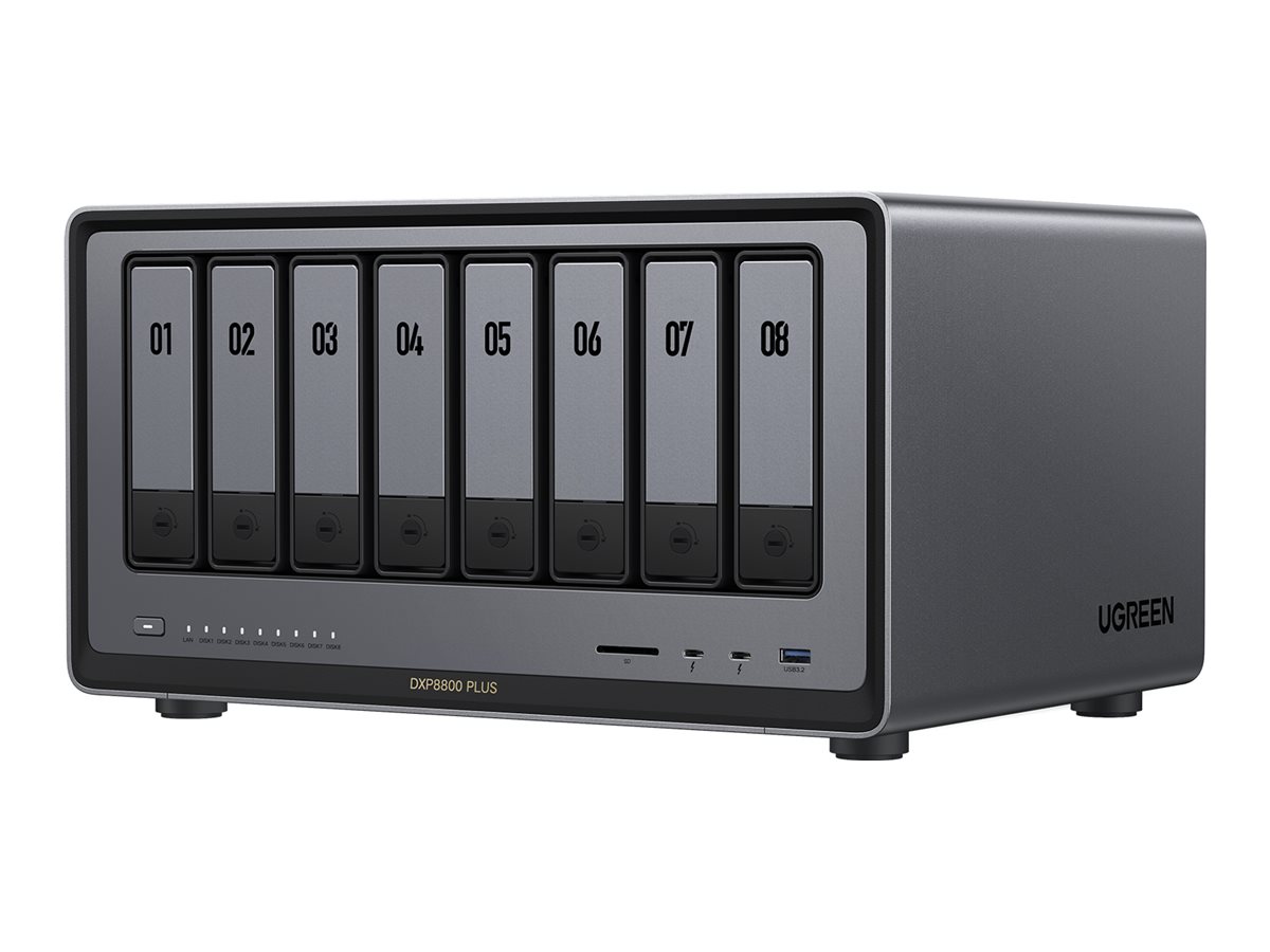 Ugreen NASync DXP8800Plus NAS Desktop Intel® Core™ i5 i5-1235U 8 GB DDR5 0 TB UGOS Pro