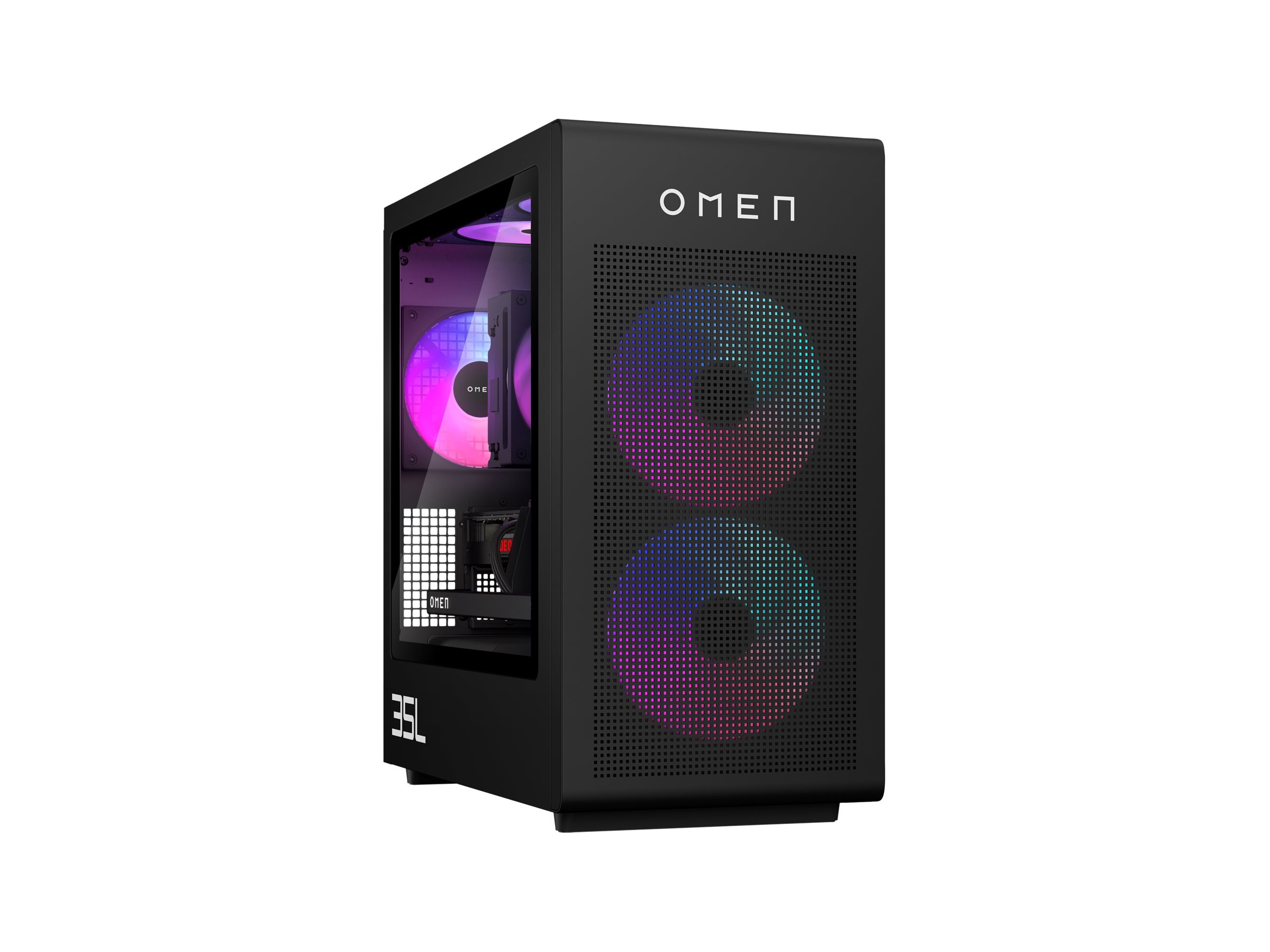 OMEN 35L by HP GT16-0189ng microATX Ryzen 7 8700F 32GB 1TB NVIDIA GeForce RTX 5070 FreeDOS