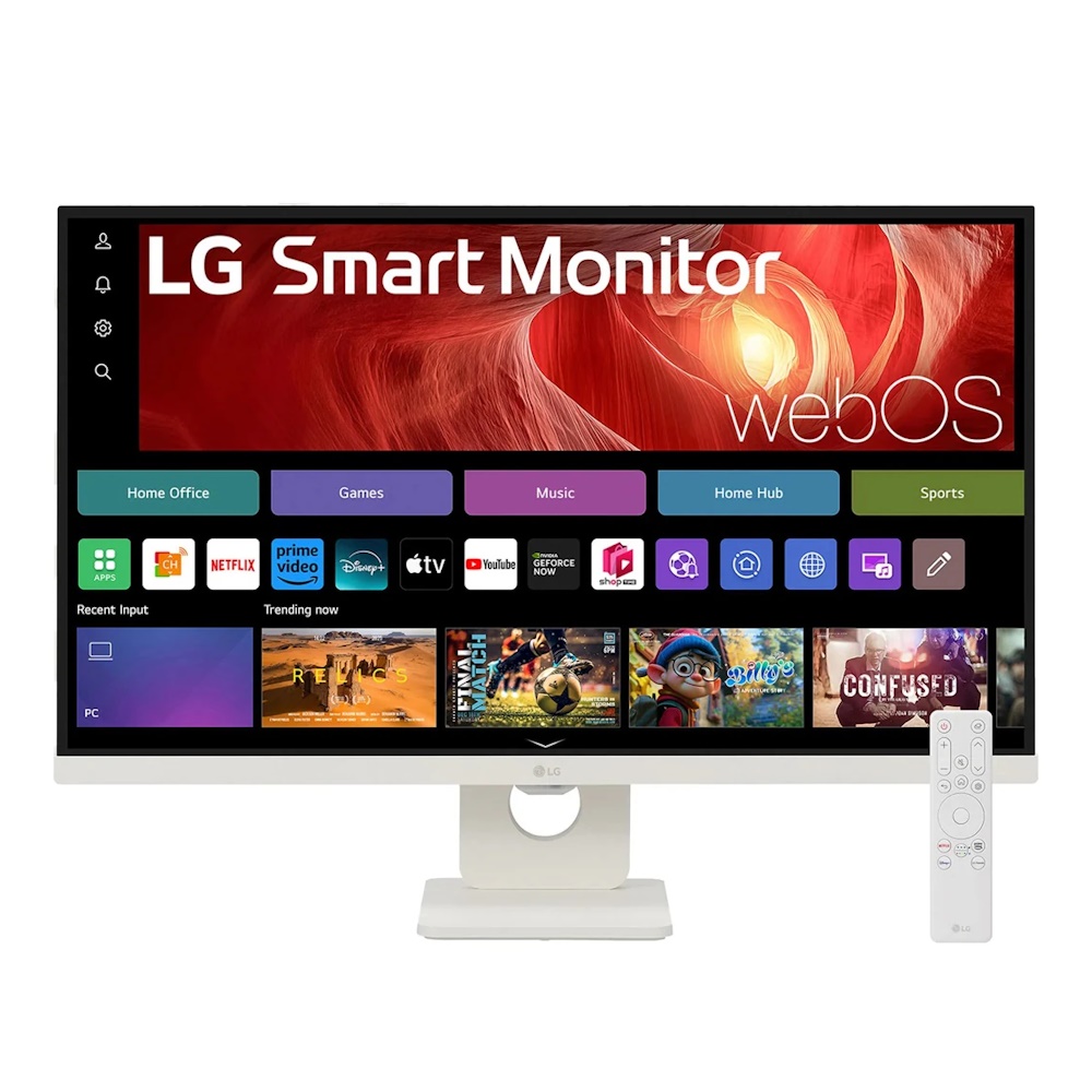 LG 27U731SA-W Smart Monitor 27 IPS 3840 x 2160 (4K) HDMI USB-C 60Hz