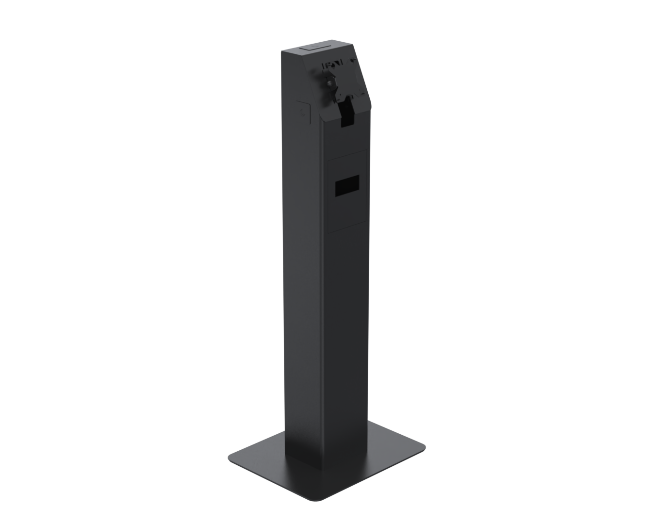 Ergonomic Solutions SpacePole Kiosk SPK400-17 tilbehør til POS-system Kiosk-sæt Sort Metal 75 x 75 mm 100 x 100 mm