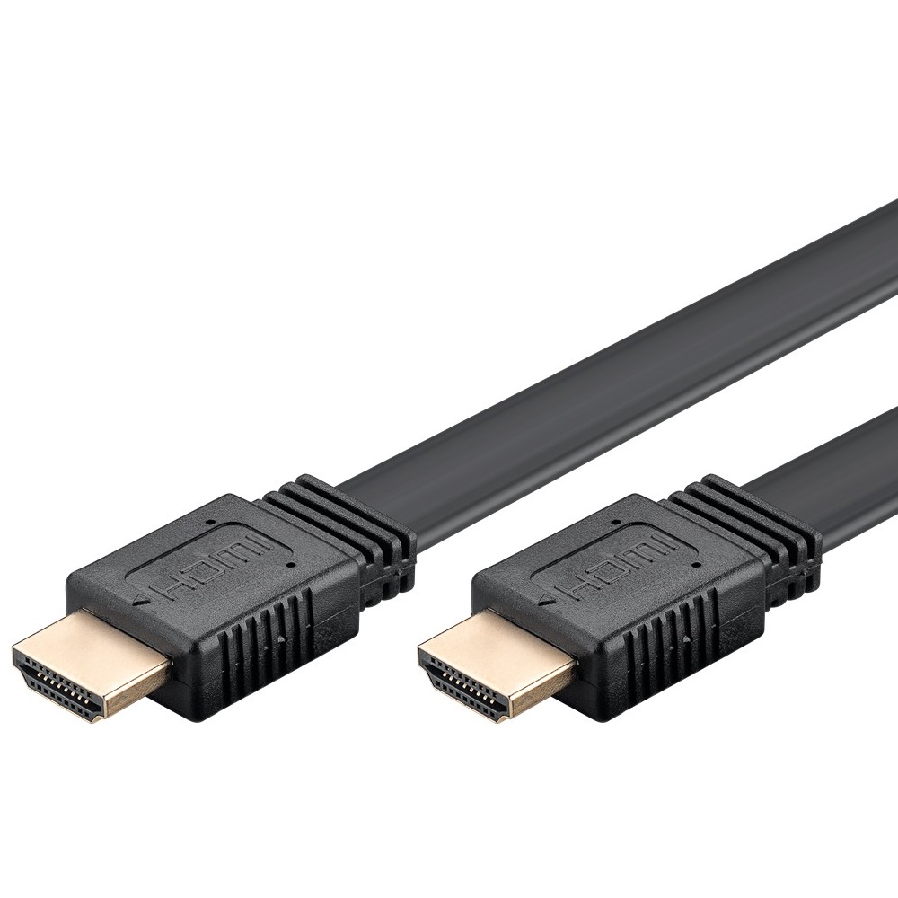 Goobay HDMI 2.1 Fladt Kabel 8K 60Hz 1 m