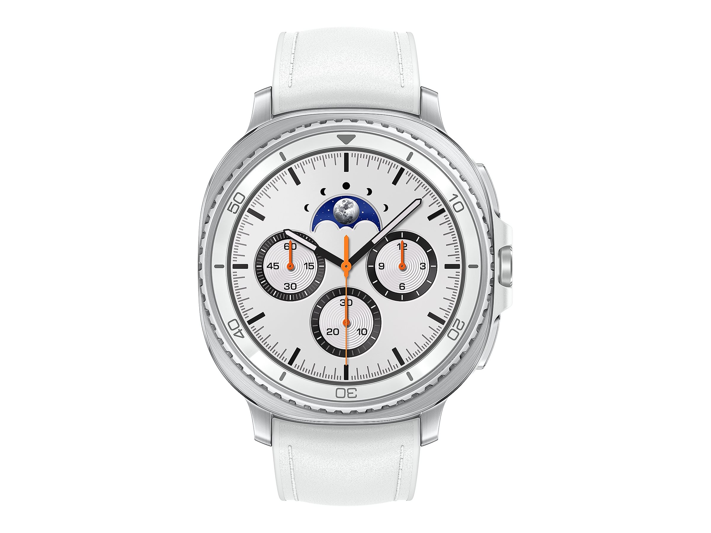 Samsung Galaxy Watch8 Classic 46 mm Sølv Hvid SmartWatch