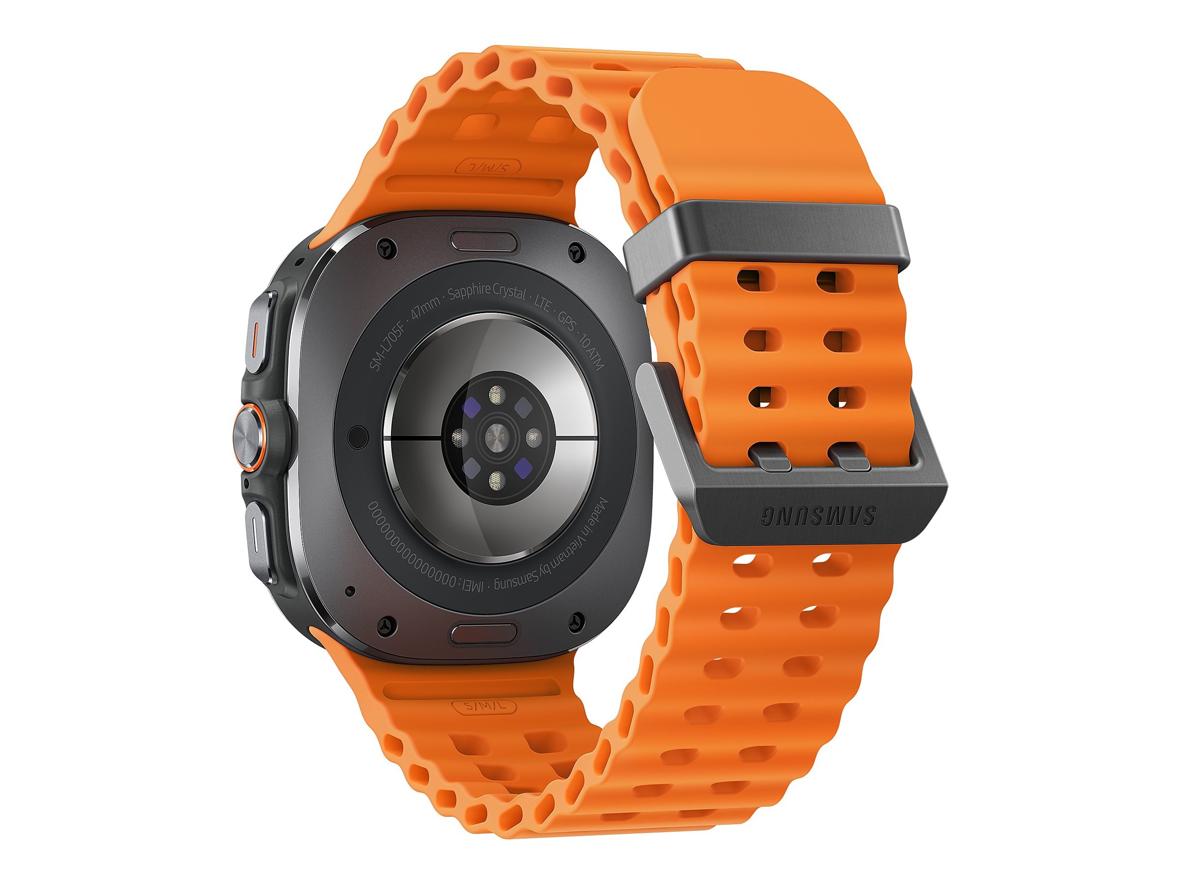 Samsung Galaxy Watch Ultra 47 mm Grå Orange SmartWatch