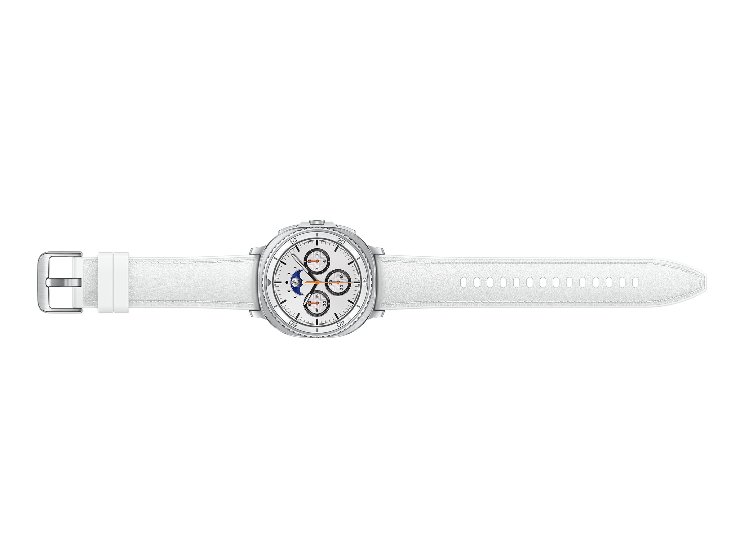 Samsung Galaxy Watch8 Classic 46 mm Sølv Hvid SmartWatch