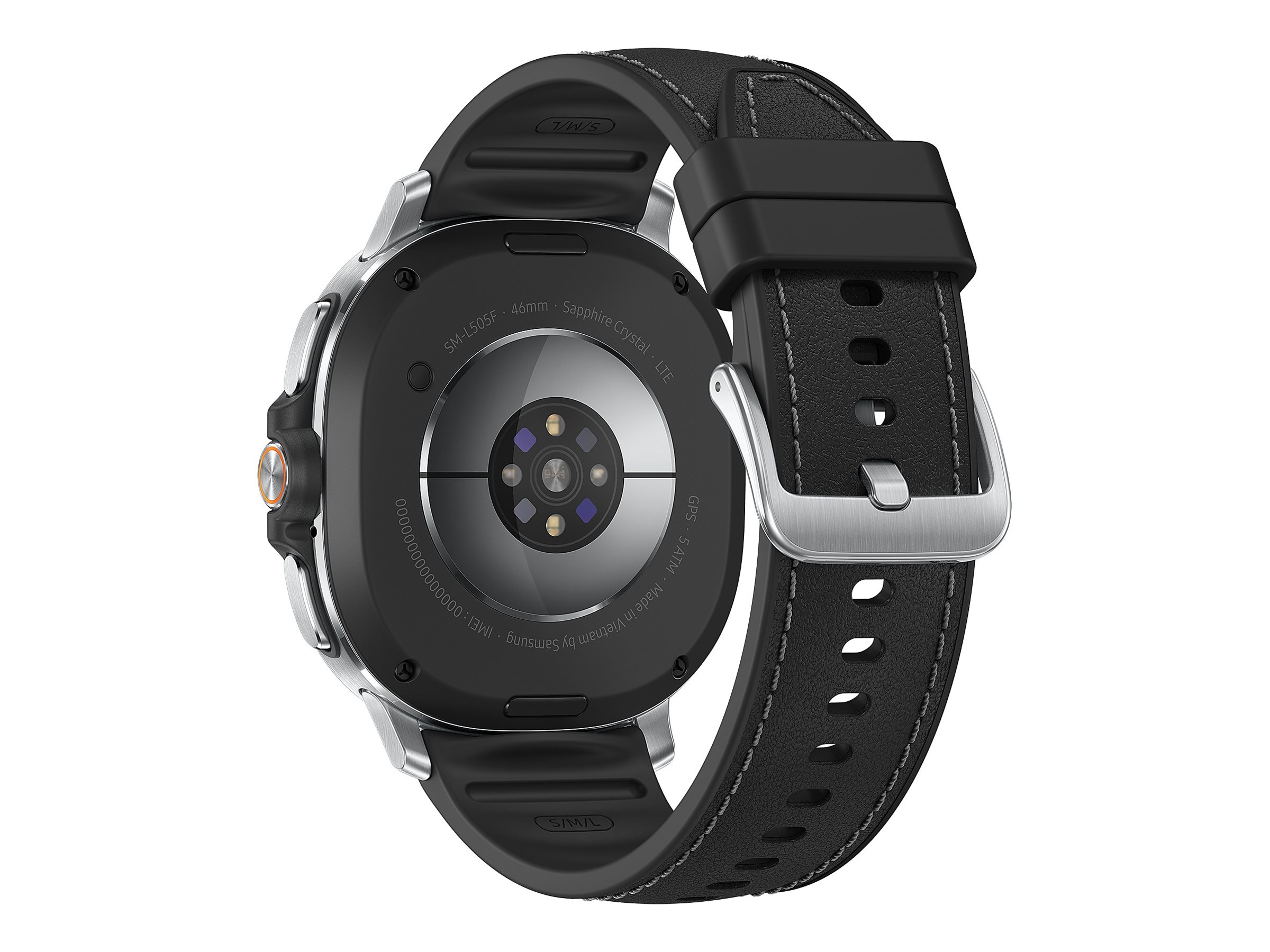 Samsung Galaxy Watch8 Classic 46 mm Sort Sølv SmartWatch