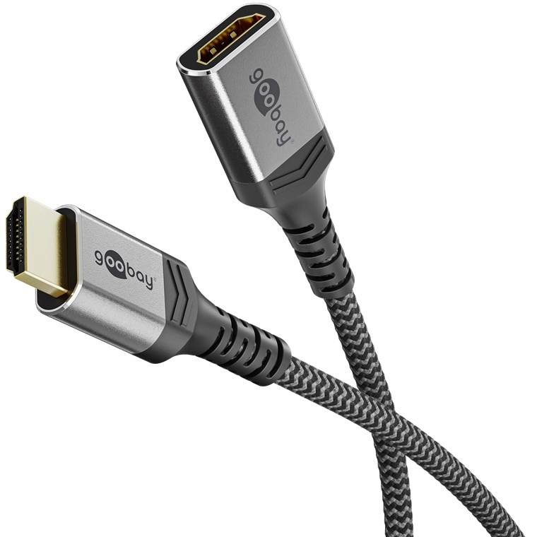 Goobay HDMI 2.1 Forlængerkabel 0,5 m 8K 60Hz