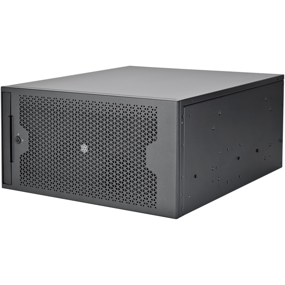SilverStone RM53-502 5U Rackversion ATX Strømforsyning Sort