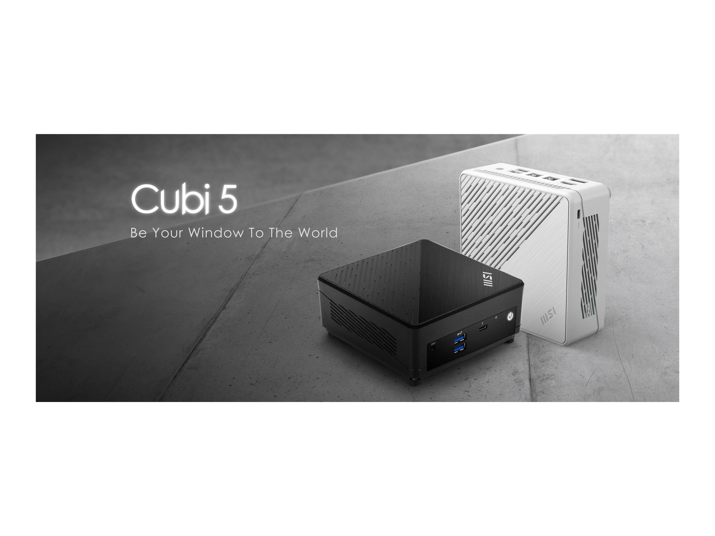 MSI Cubi 5 12M 004EU Mini PC Core i3 I3-1215U 8GB 256GB Intel UHD Graphics Windows 11 Pro