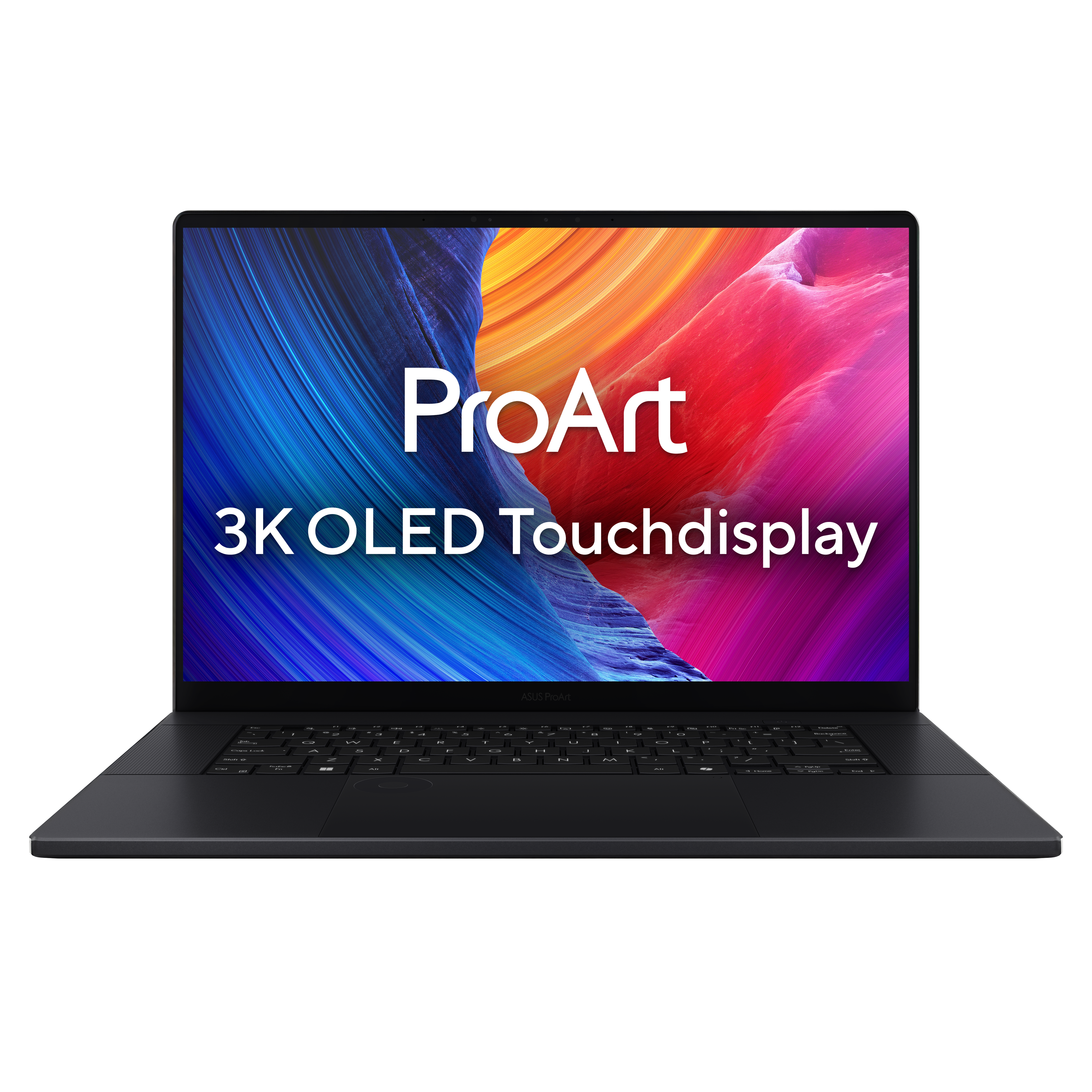 ASUS ProArt P16 H7606WM-RJ041X Copilot+ PC AMD Ryzen AI 9 HX 370 Laptop 40,6 cm (16) Berøringsskærm WQXGA+ 32 GB LPDDR5x-SDRAM 2 TB SSD NVIDIA GeForce RTX 5060 Wi-Fi 7 (802.11be) Windows 11 Pro Tysk Sort