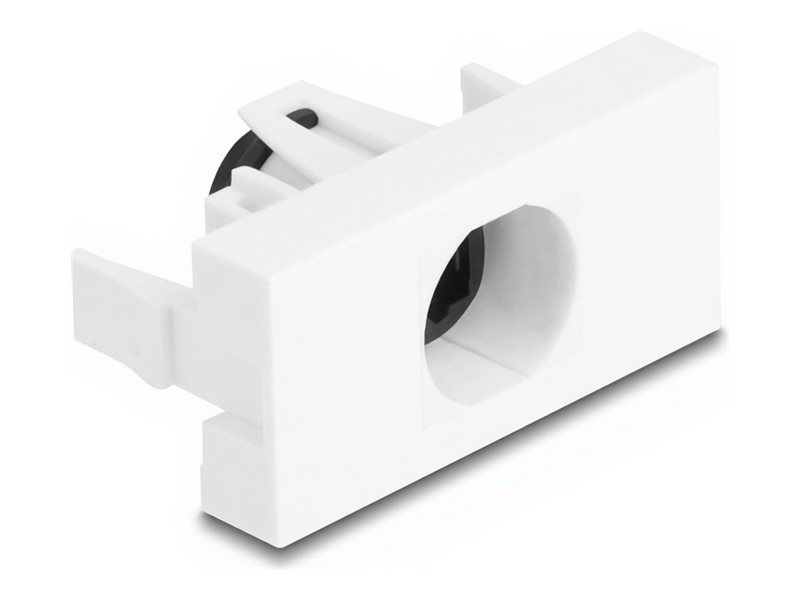 Delock Easy 45 - klik i-modul - hun - 1 audio stik - hvid