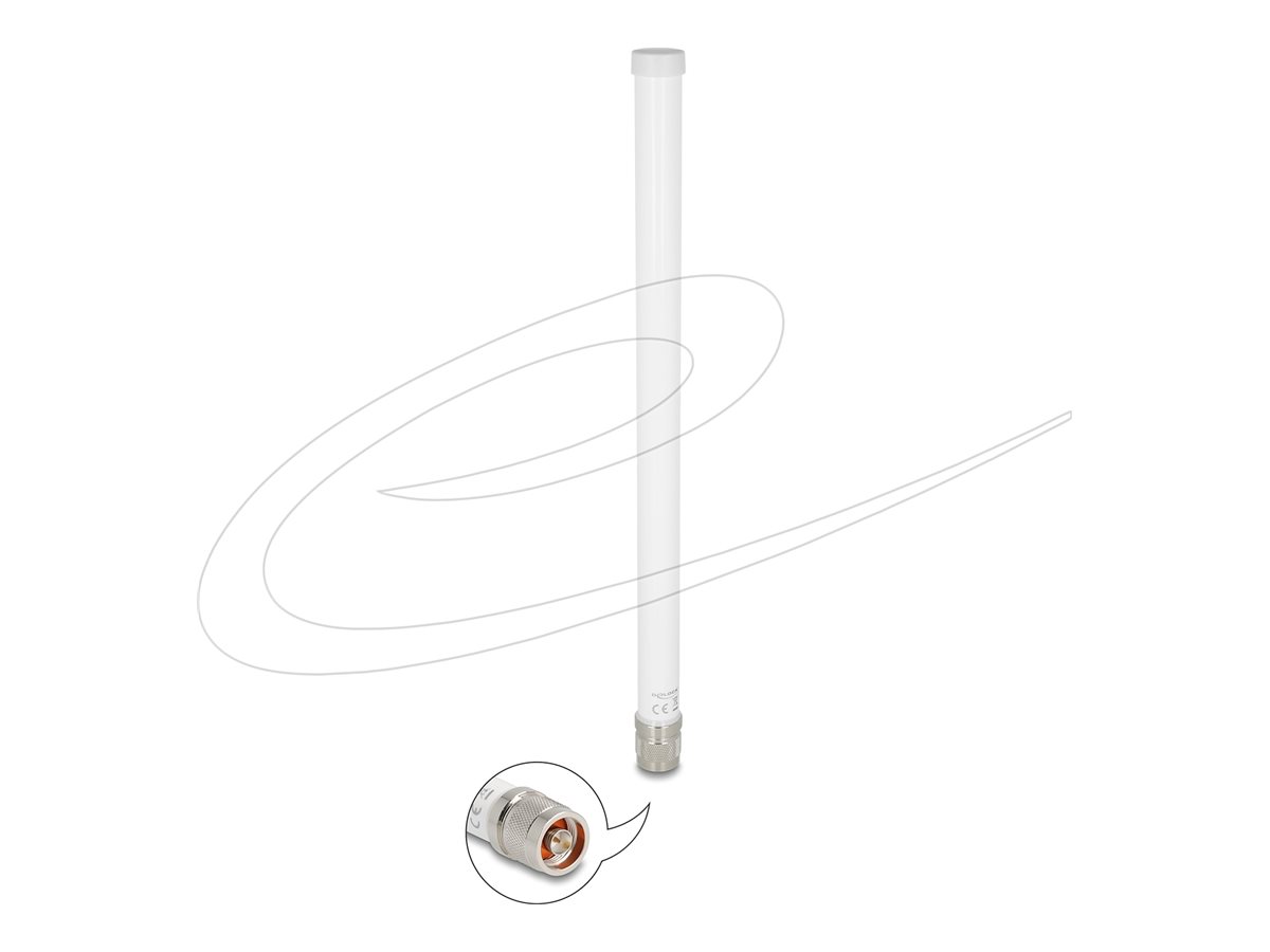 Delock Antenne Dipol Hvid 5150 - 7125 MHz 2400 - 2500 MHz