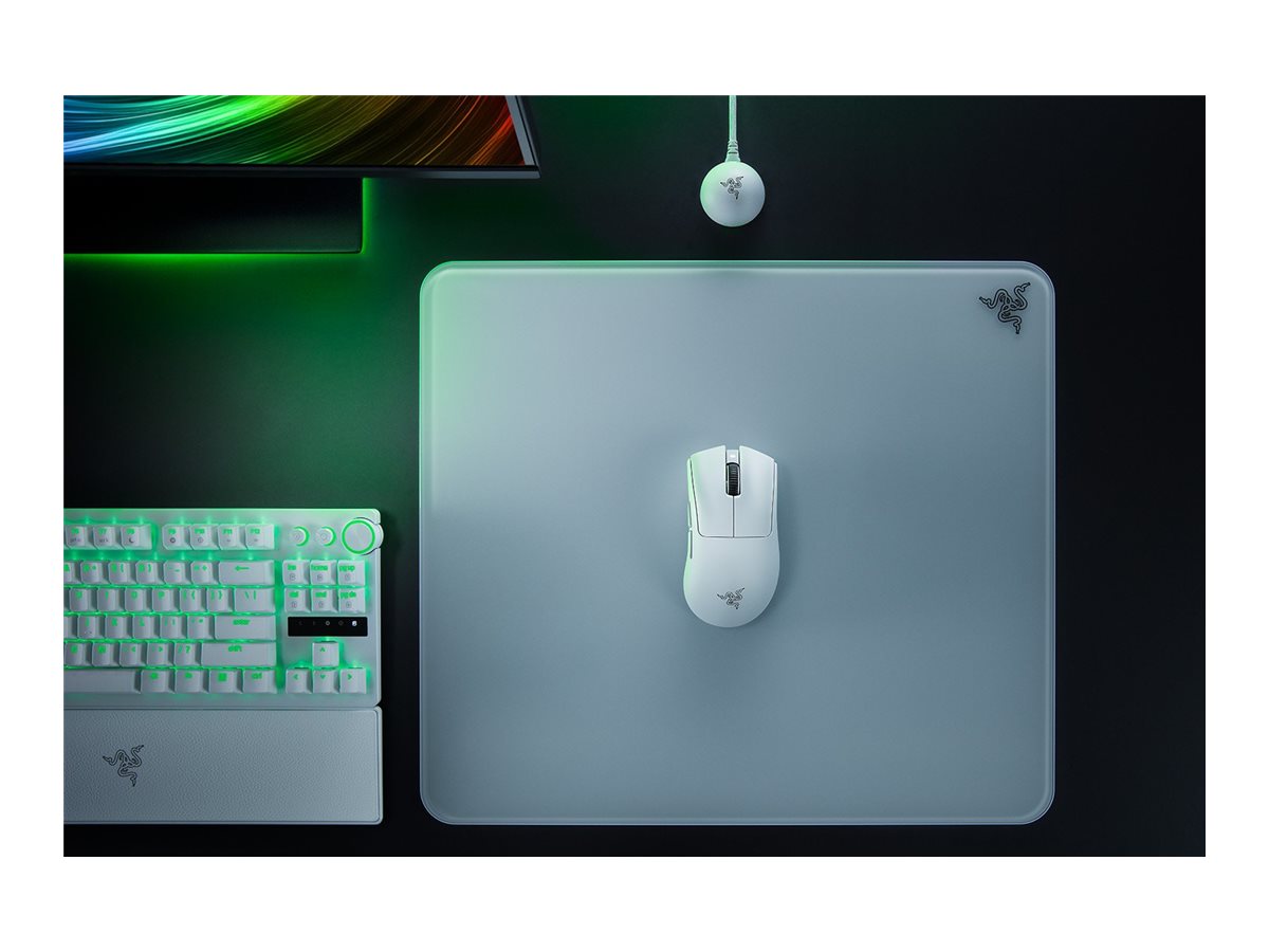 Razer DeathAdder V4 Pro Optisk Trådløs Kablet Hvid