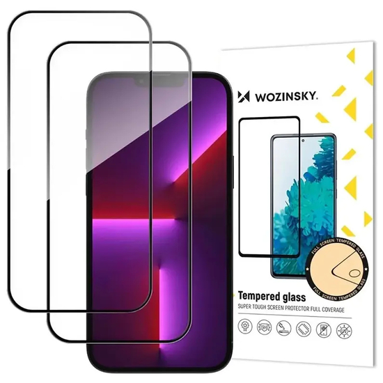 Wozinsky Full Glue Tempered Glass 2-Pack for iPhone 17 Air
