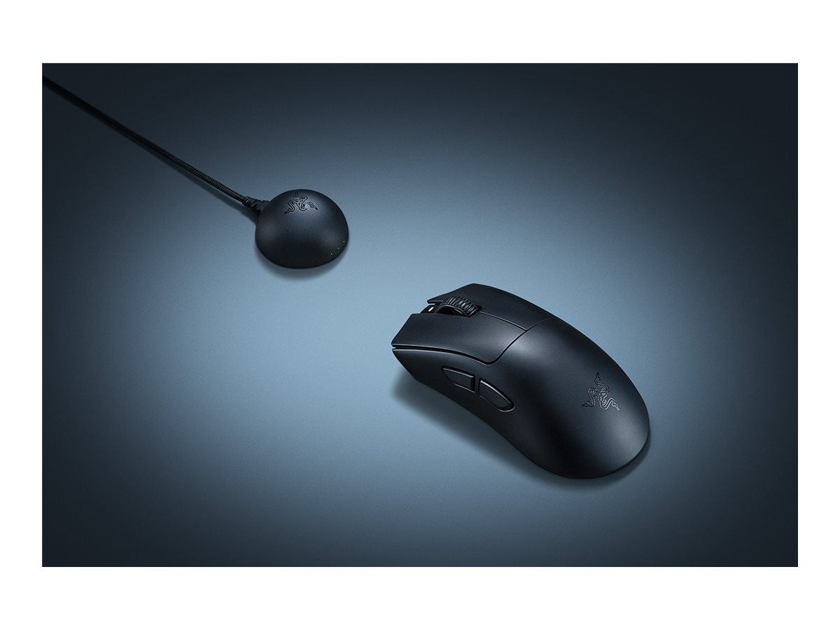 Razer DeathAdder V4 Pro Optisk Trådløs Kablet Sort