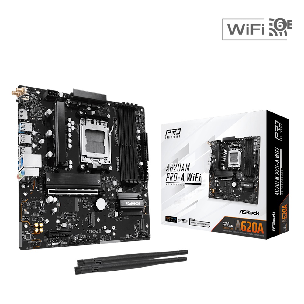 Asrock A620AM Pro-A WiFi mATX AM5