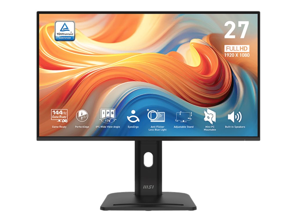 MSI PRO MP275PG E14 27 IPS 1920 x 1080 (Full HD) DisplayPort HDMI 144 Hz