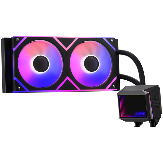 WAK XPG LEVANTE II 240 (2*120mm ARGB Fan) schwarz