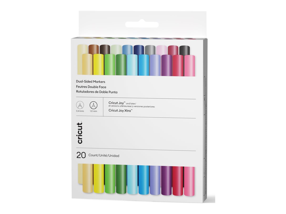 Cricut Joy Ultimate Dobbeltspids-markør Assorteret