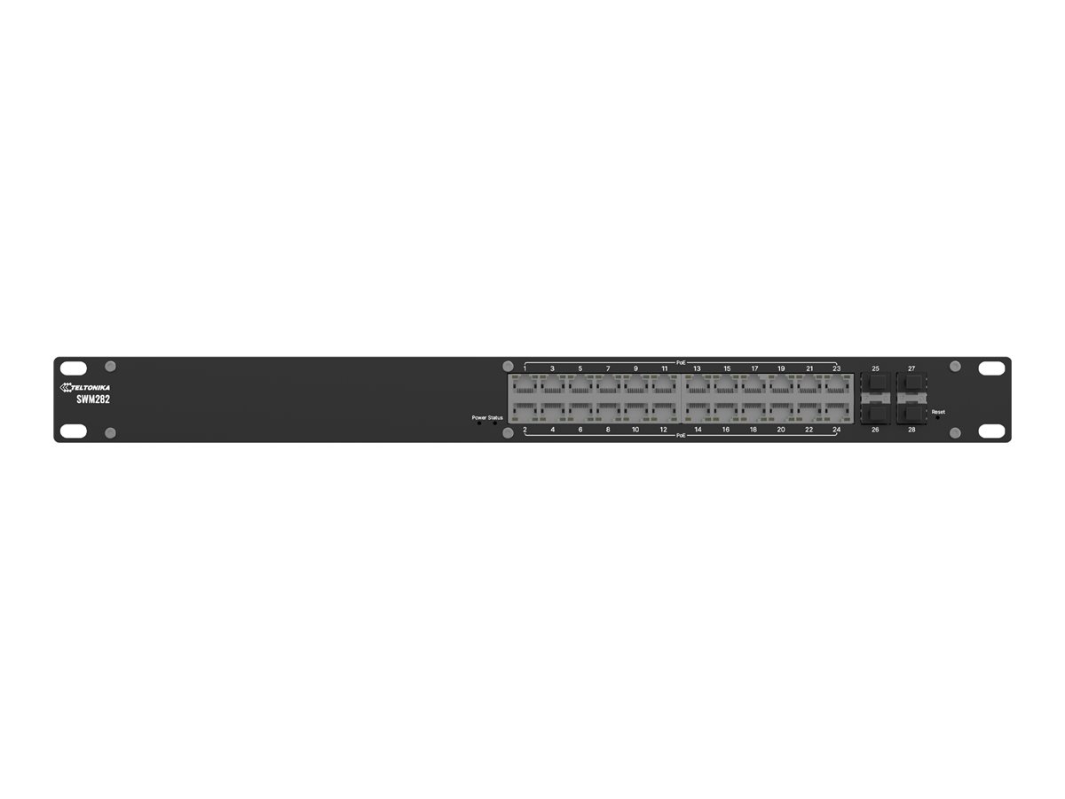 Teltonika SWM282 Switch 24-porte Gigabit Ethernet PoE+