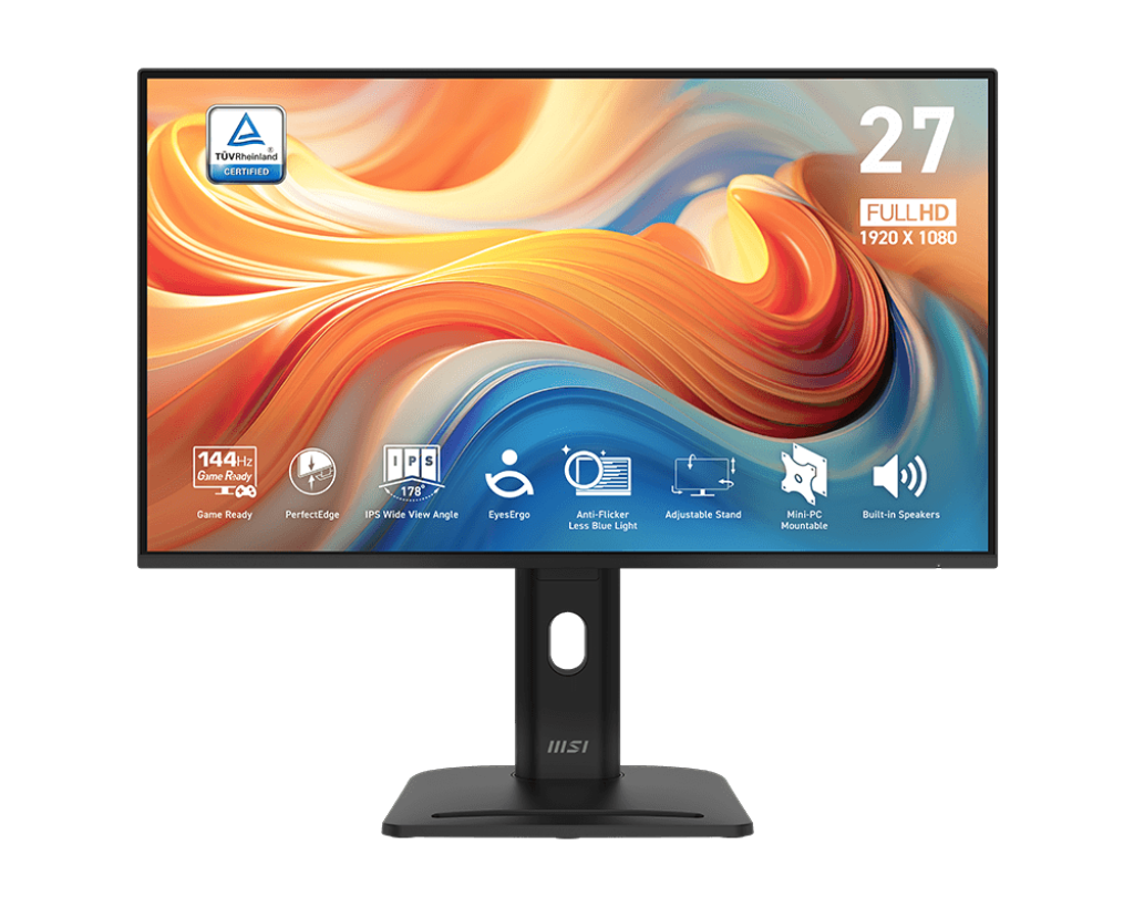MSI PRO MP275PG E14 27 IPS 1920 x 1080 (Full HD) HDMI DisplayPort 144 Hz